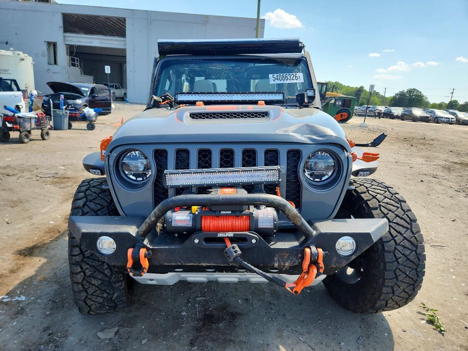 2022 Jeep Gladiator VIN 1C6JJTEG7NL167784 COPART salvage auction — ROLLOVER, Va - Cert Of Title - Salvage, sold $8,800 on 2026-07-08 (photo 5)