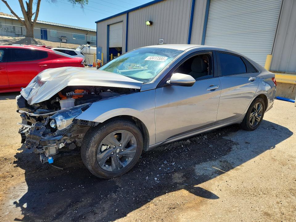 2023 Hyundai Elantra VIN KMHLM4AJ6PU042896 COPART salvage auction — FRONT END, Nm - Cert Of Title-Salvage, sold $1,250 on 2026-07-23 (photo 1)