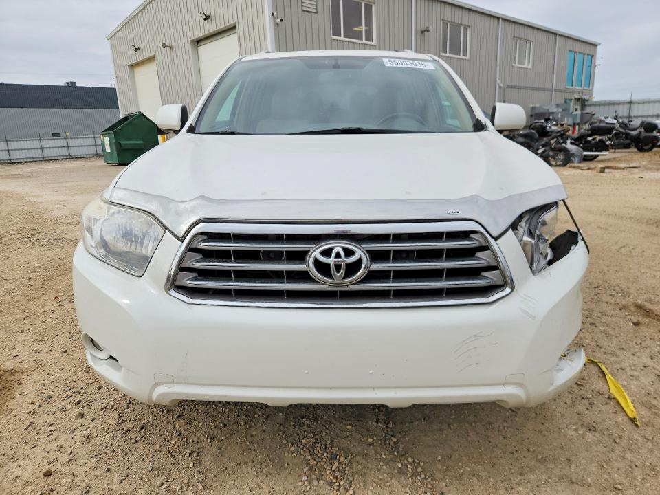 2010 Toyota Highlander VIN 5TDDK3EH4AS013814 COPART salvage auction — SIDE, Ab - Bos - Salvage, sold $900 on 2026-07-23 (photo 5)
