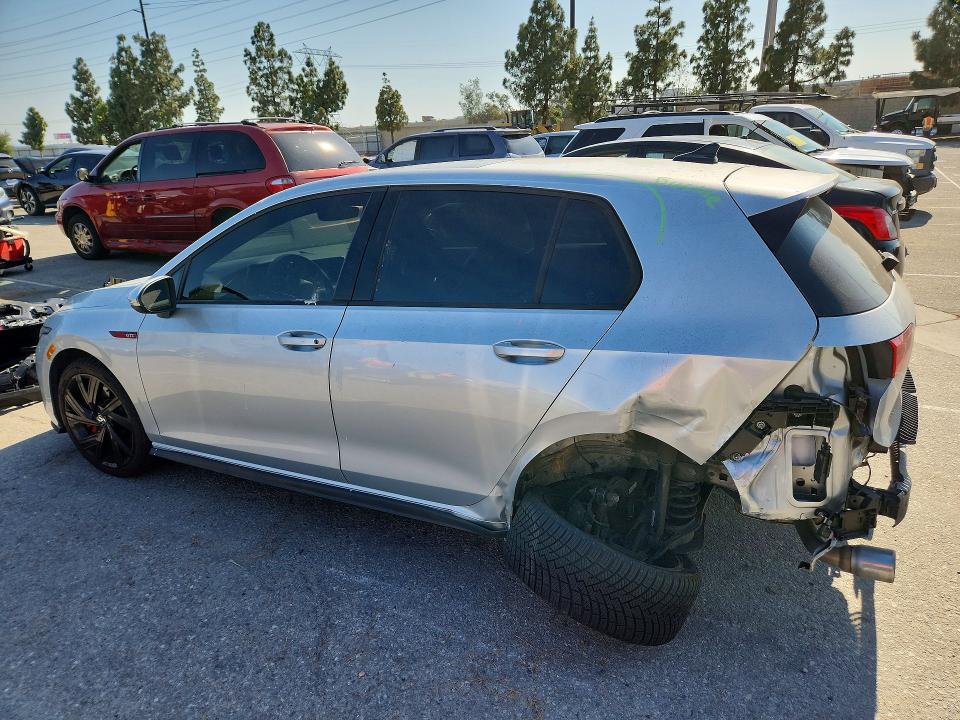 2023 Volkswagen VIN WVW3A7CD9PW175873 COPART salvage auction — REAR END, Ca - Salvage Certificate, sold $9,900 on 2026-07-28 (photo 2)