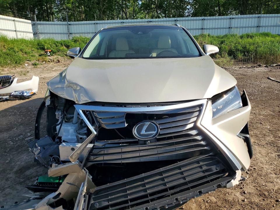2017 Lexus Rx VIN 2T2BZMCA4HC110377 COPART salvage auction — FRONT END, Mi - Certificate Of Title, sold $7,200 on 2026-07-29 (photo 5)