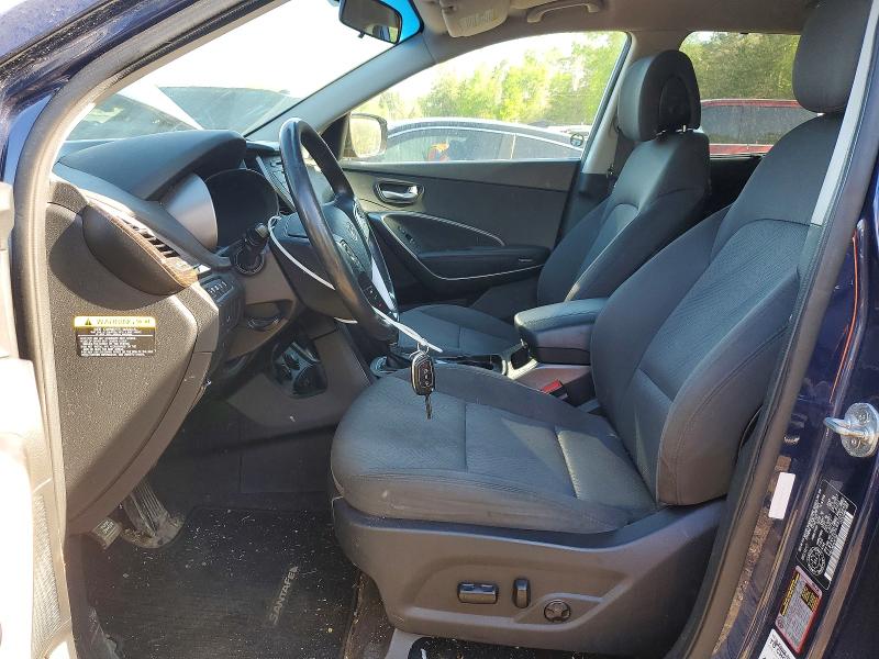2018 Hyundai Santa fe VIN 5XYZU3LB8JG558488 COPART salvage auction — FRONT END, On - Permit Salvage, sold $350 on 2026-07-23 (photo 7)