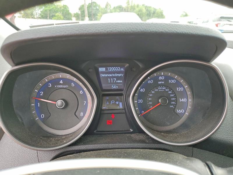 2015 Hyundai Elantra VIN KMHD35LH6FU242540 COPART salvage auction — REAR END, Pa - Certificate Of Salvage, sold $1,450 on 2026-07-08 (photo 9)