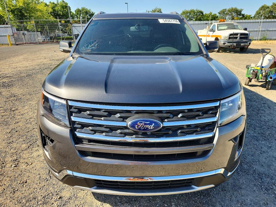 2019 Ford Explorer VIN 1FM5K8D84KGA87650 COPART salvage auction — FRONT END, Ca - Dis/Dlr/Exp Only Lien Papers, sold $6,200 on 2026-07-02 (photo 5)