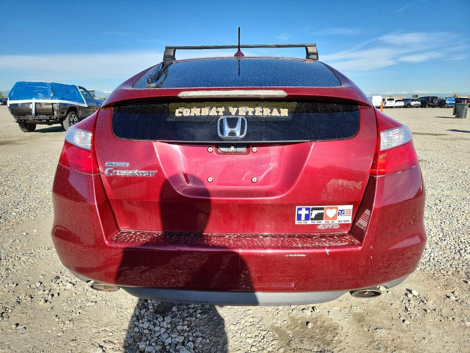2011 Honda Accord crosstour VIN 5J6TF2H51BL001418 COPART salvage auction — FRONT END, Co - Public - Salvage Title, sold $450 on 2026-07-07 (photo 6)
