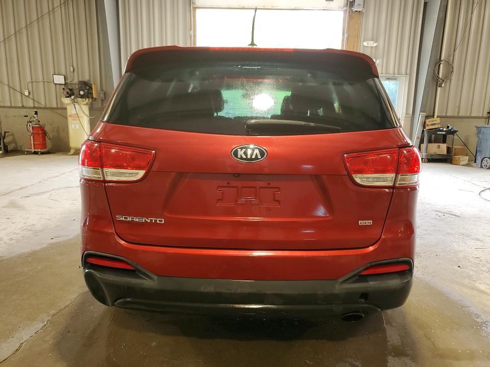 2016 Kia Sorento VIN 5XYPG4A39GG149179 COPART salvage auction — FRONT END, Pa - Certificate Of Salvage, sold $425 on 2026-07-22 (photo 6)