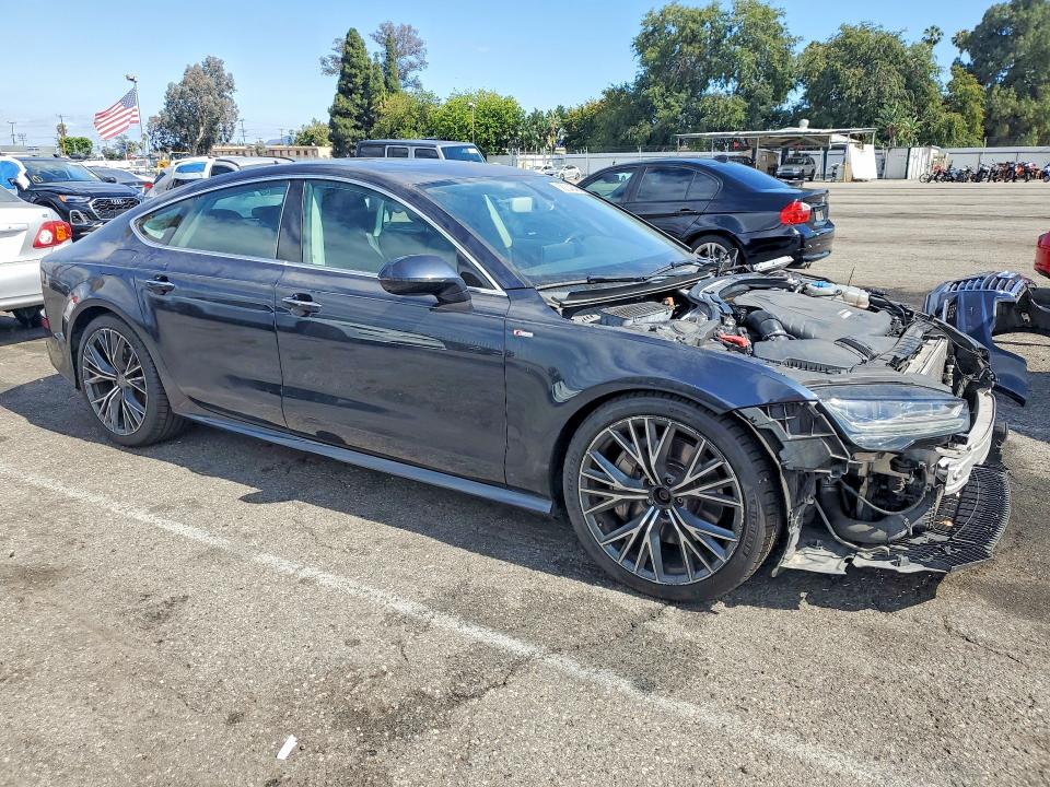 2016 Audi A7 VIN WAUWMAFC9GN024281 COPART salvage auction — FRONT END, Ca - Non-Repairable Vehicle Cert, sold $7,700 on 2026-07-07 (photo 4)