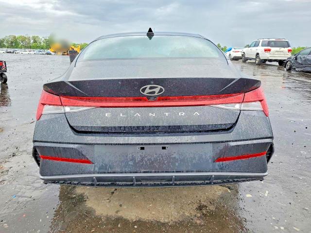 2025 Hyundai Elantra VIN KMHLS4DGXSU856905 COPART salvage auction — FRONT END, Va - Cert Of Title - Salvage, sold $4,100 on 2026-07-22 (photo 6)