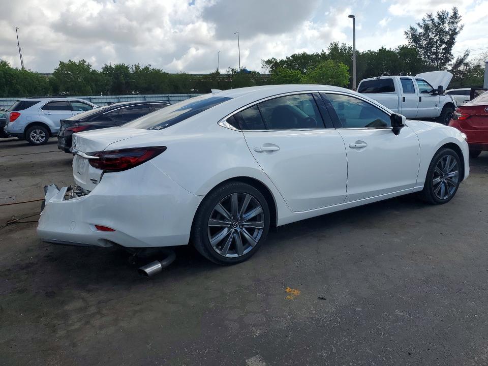 2021 Mazda 6 VIN JM1GL1TY9M1615210 COPART salvage auction — REAR END, Fl - Cert Of Title Slvg Rebuildable, sold $4,350 on 2026-07-06 (photo 3)