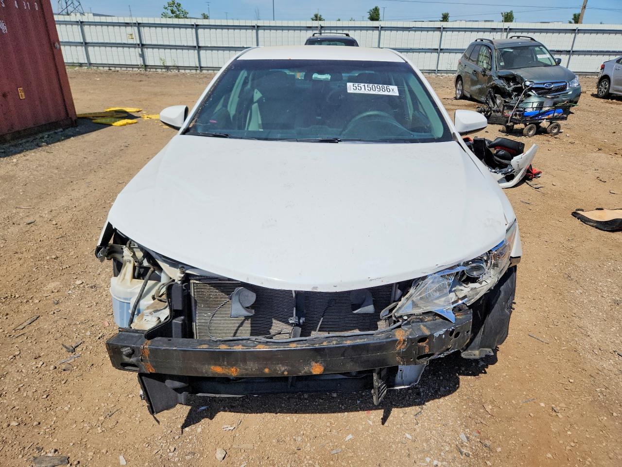 2014 Toyota Camry VIN 4T4BF1FK0ER420087 COPART salvage auction — Front End, IL - SALVAGE CERTIFICATE, sold $1,550 on 2026-07-02 (photo 5)