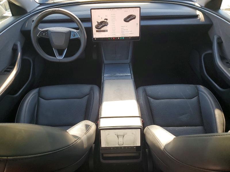 2024 Tesla Model 3 VIN 5YJ3E1EA2RF731095 COPART salvage auction — REAR END, Ca - Salvage Certificate, sold $7,500 on 2026-07-07 (photo 8)