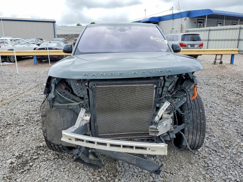 2023 Land rover RANGE ROVER VIN SALKP9E77PA056061 COPART salvage auction — FRONT END, AL - CERT OF TITLE-SALVAGE TITLE (P), sold $51,000 on 2026-07-07 (photo 5)