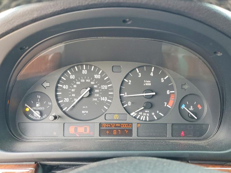 2001 BMW 5er VIN WBADS43431GD85953 COPART salvage auction — FRONT END, Ca - Salvage Certificate, sold $500 on 2026-07-07 (photo 9)