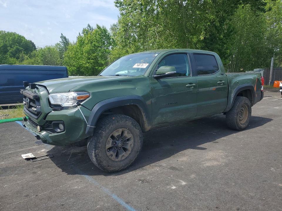 2021 Toyota Tacoma VIN 5TFCZ5AN3MX256785 COPART salvage auction — FRONT END, Wa - Vehicle Cert Of Ownership-Titl, sold $15,900 on 2026-07-02 (photo 1)