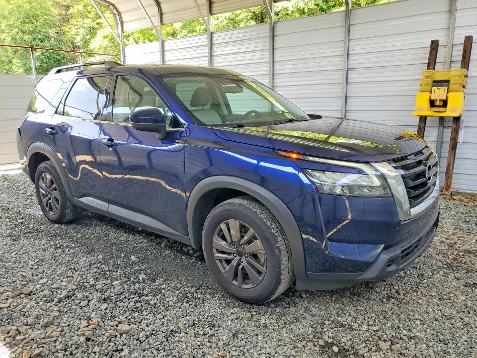 2023 Nissan Pathfinder VIN 5N1DR3BA0PC262460 COPART salvage auction — REAR END, Sc - Cert Of Title-Salvage, sold $3,750 on 2026-07-28 (photo 4)