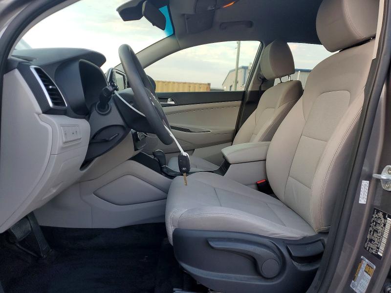 2020 Hyundai Tucson VIN KM8J23A43LU125925 COPART salvage auction — Burn Interior, Fl - Cert Of Title Slvg Rebuildable, sold $2,100 on 2026-07-28 (photo 7)