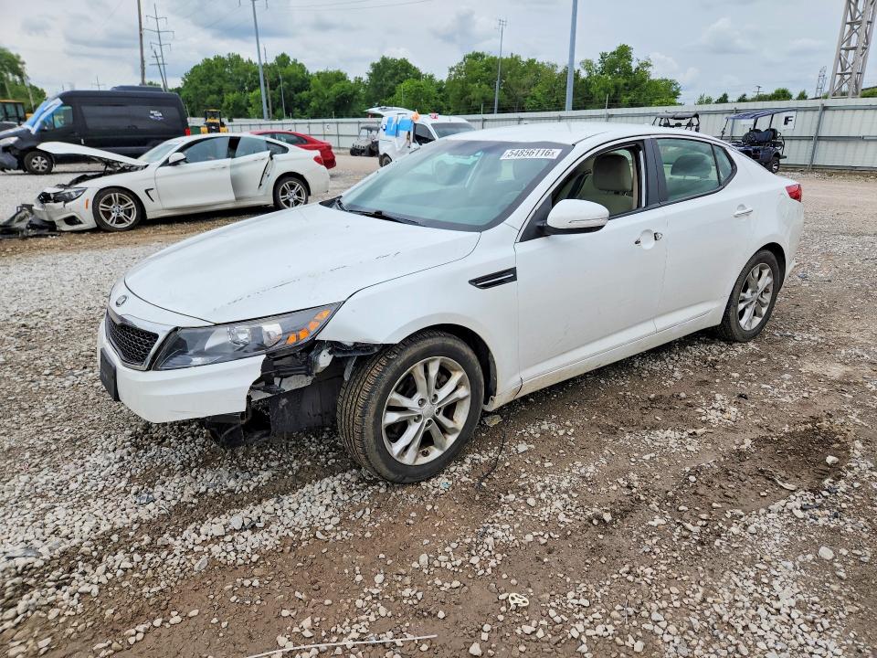 2013 Kia VIN 5XXGM4A73DG136620 COPART salvage auction — FRONT END, Oh - Cert Of Title-Salvage, sold $400 on 2026-07-07 (photo 1)