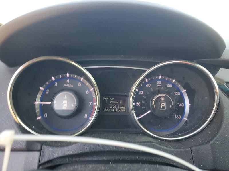 2011 Hyundai Sonata VIN 5NPEC4AC1BH028070 COPART salvage auction — REAR END, Or - Salvage Title Certificate, sold $825 on 2026-07-08 (photo 9)