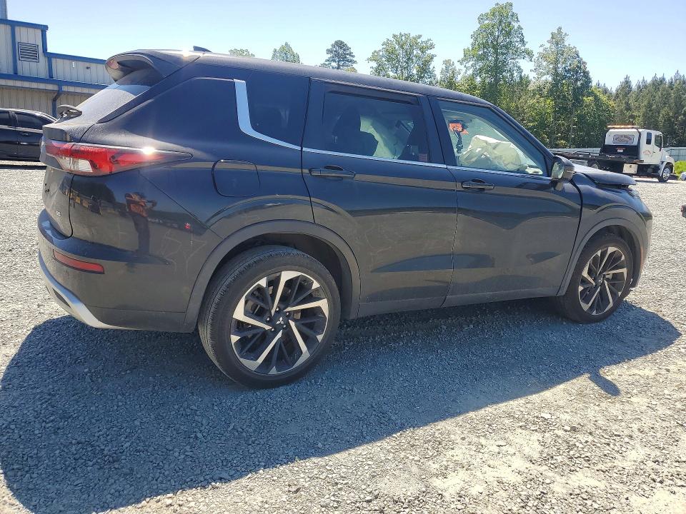 2023 Mitsubishi Outlander VIN JA4J3UA89PZ052055 COPART salvage auction — FRONT END, Nc - Salvage Certificate Of Title, sold $4,100 on 2026-07-09 (photo 3)