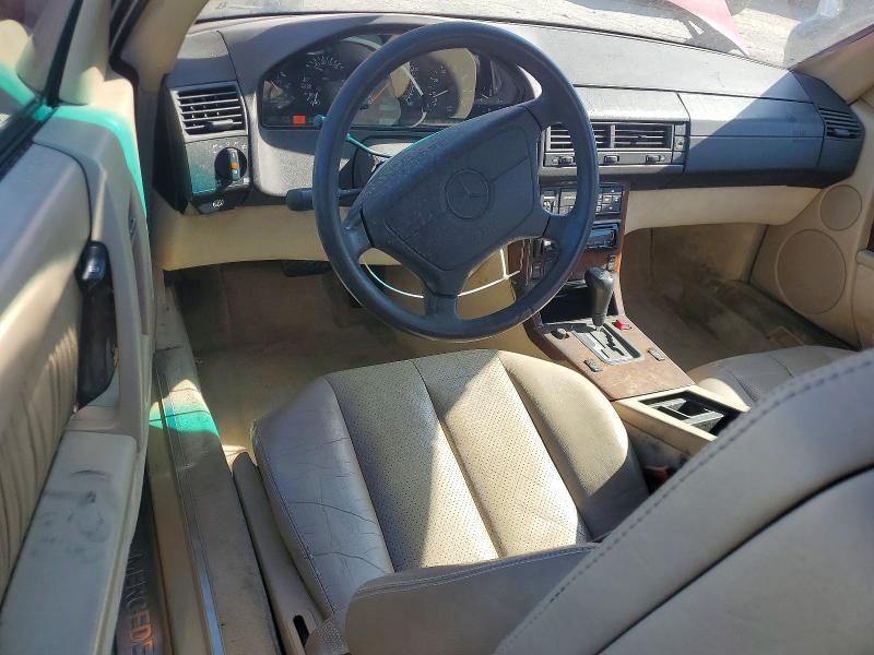 1995 Mercedes-benz Sl-class VIN WDBFA63E8SF114456 COPART salvage auction — HAIL, In - Cert Of Title-Salvage Title, sold $2,850 on 2026-07-07 (photo 8)