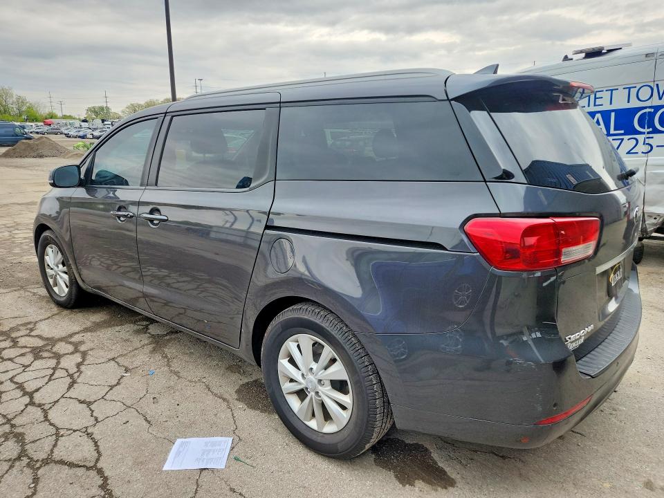 2018 Kia SEDONA VIN KNDMB5C1XJ6396823 COPART salvage auction — MECHANICAL, Salvage Title, sold $1,250 on 2026-07-27 (photo 2)