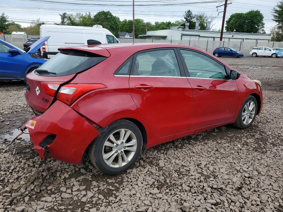 2015 Hyundai Elantra VIN KMHD35LH6FU242540 COPART salvage auction — REAR END, Pa - Certificate Of Salvage, sold $1,450 on 2026-07-08 (photo 3)