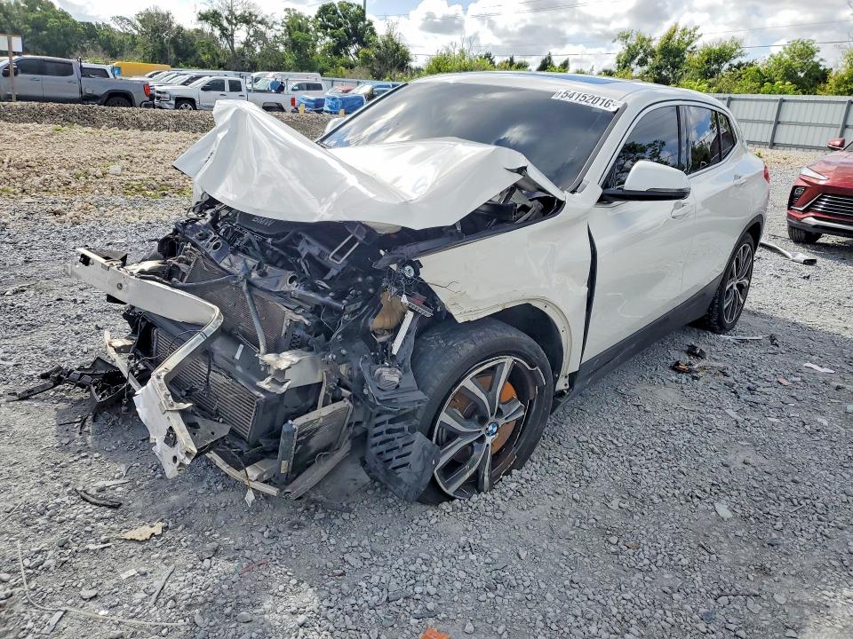 2019 BMW X2 VIN WBXYJ3C56K5N14159 COPART salvage auction — FRONT END, Fl - Cert Of Title Slvg Rebuildable, sold $1,300 on 2026-07-19 (photo 1)