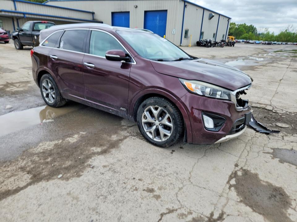 2017 Kia VIN 5XYPKDA58HG318576 COPART salvage auction — FRONT END, Pa - Certificate Of Salvage, sold $1,950 on 2026-07-16 (photo 4)