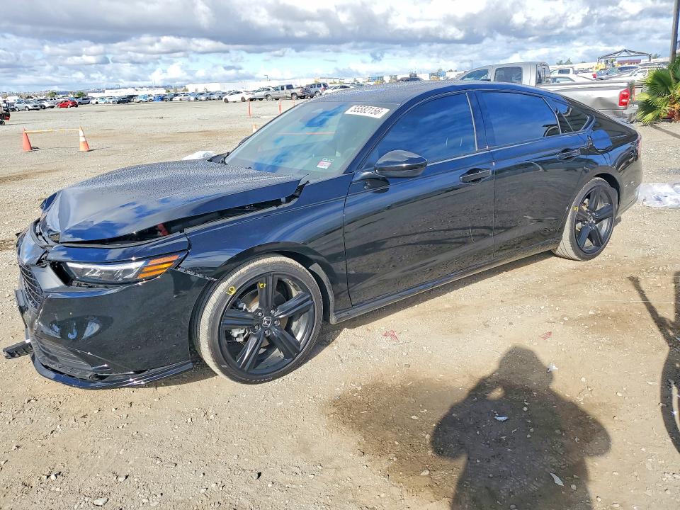 2025 Honda Accord VIN 1HGCY2F77SA095600 COPART salvage auction — FRONT END, CA - SALVAGE CERTIFICATE, sold $9,700 on 2026-07-28 (photo 1)