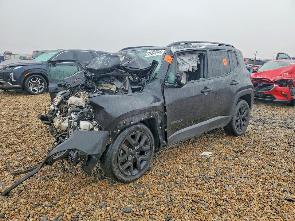 2017 Jeep Renegade VIN ZACCJABB3HPG49666 COPART salvage auction — FRONT END, Tx - Salvage Vehicle Title, sold $100 on 2026-07-28 (photo 1)