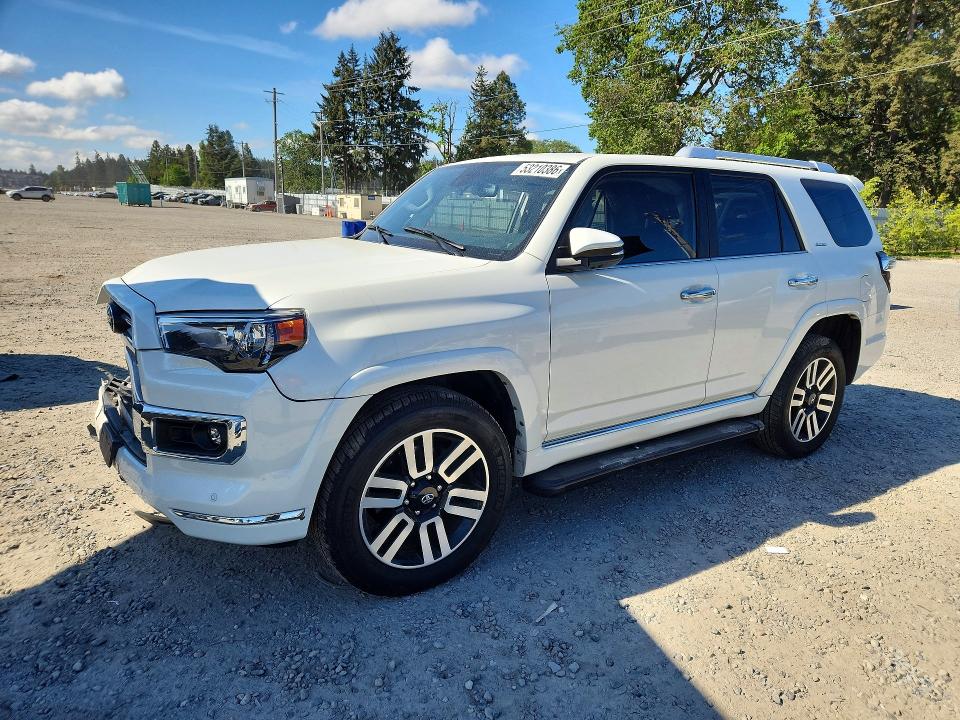 2022 Toyota 4runner VIN JTEKU5JR8N5994975 COPART salvage auction — FRONT END, WA - BILL OF SALE, sold $19,400 on 2026-07-17 (photo 1)