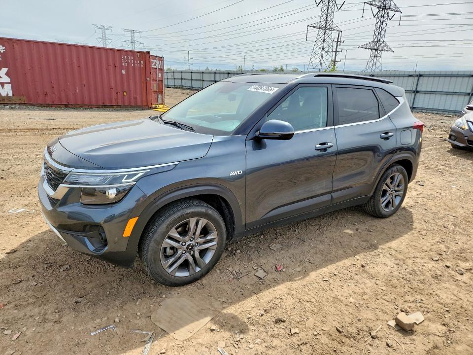 2023 Kia Seltos VIN KNDEUCAAXP7454082 COPART salvage auction — SIDE, Il - Salvage Certificate, sold $6,100 on 2026-07-28 (photo 1)
