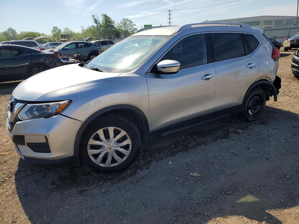 2017 Nissan Rogue VIN JN8AT2MT1HW141409 COPART salvage auction — REAR END, Il - Salvage Certificate, sold $950 on 2026-07-17 (photo 1)