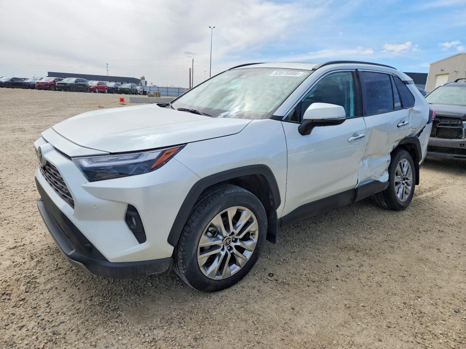 2025 Toyota Rav4 VIN 2T3D1RFV5SW515127 COPART salvage auction — SIDE, AB - BOS - SALVAGE, sold $22,650 on 2026-07-09 (photo 1)