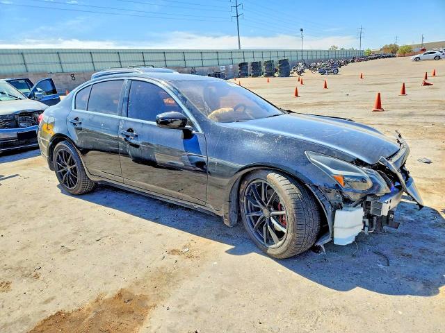 2013 Infiniti G VIN JN1CV6AR8DM761617 COPART salvage auction — FRONT END, Nm - Cert Of Title-Salvage, sold $1,000 on 2026-08-03 (photo 4)