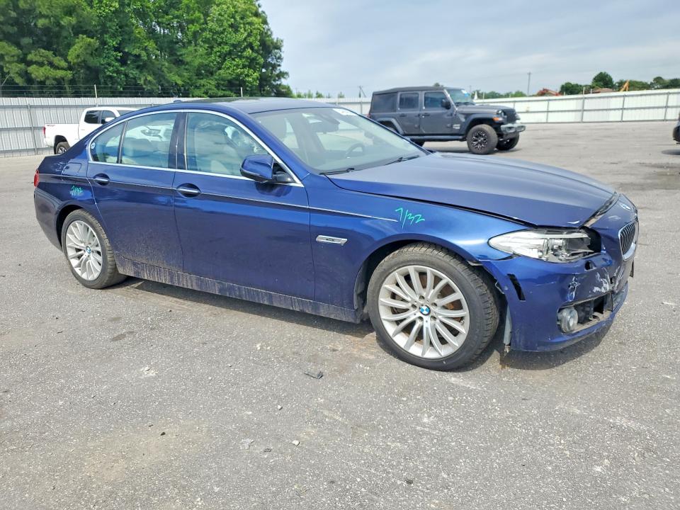 2016 BMW 5er VIN WBA5A7C54GG144944 COPART salvage auction — FRONT END, Nc - Salvage Certificate Of Title, sold $1,700 on 2026-07-16 (photo 4)
