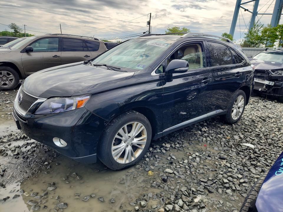 2011 Lexus Rx 450h VIN JTJBC1BA4B2037584 COPART salvage auction — MINOR DENT/SCRATCHES, Nj - Certificate Of Title (P), sold $3,800 on 2026-07-13 (photo 1)