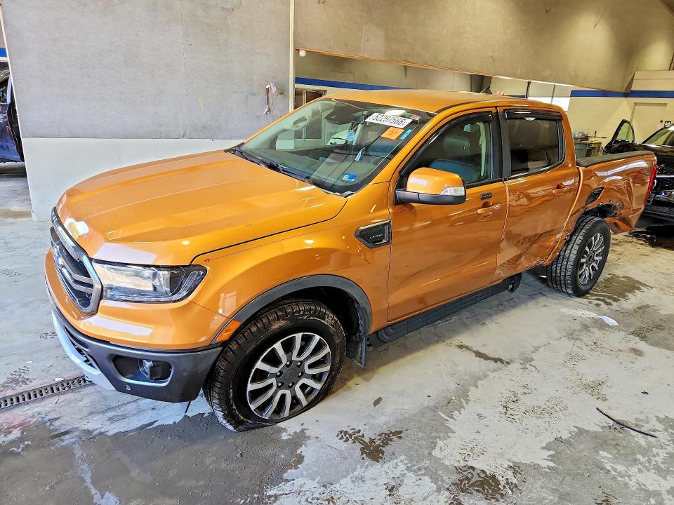 2019 Ford Ranger VIN 1FTER4FH4KLA11021 COPART salvage auction — SIDE, Va - Cert Of Title - Salvage, sold $7,900 on 2026-07-02 (photo 1)