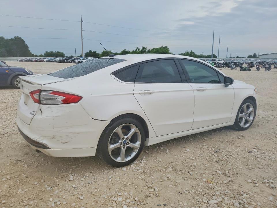 2013 Ford VIN 3FA6P0HR3DR137518 COPART salvage auction — REAR END, Tx - Salvage Vehicle Title, sold $1,550 on 2026-07-09 (photo 3)