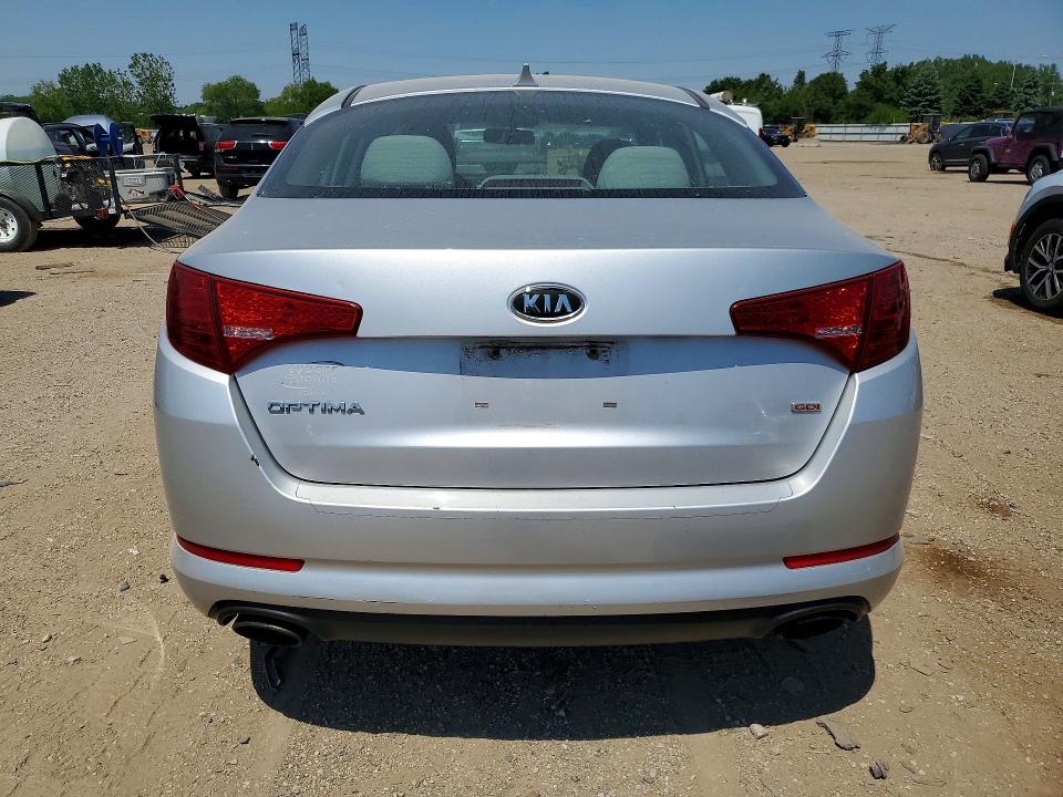 2012 Kia Optima VIN 5XXGM4A78CG034647 COPART salvage auction — SIDE, Il - Salvage Certificate, sold $425 on 2026-07-14 (photo 6)