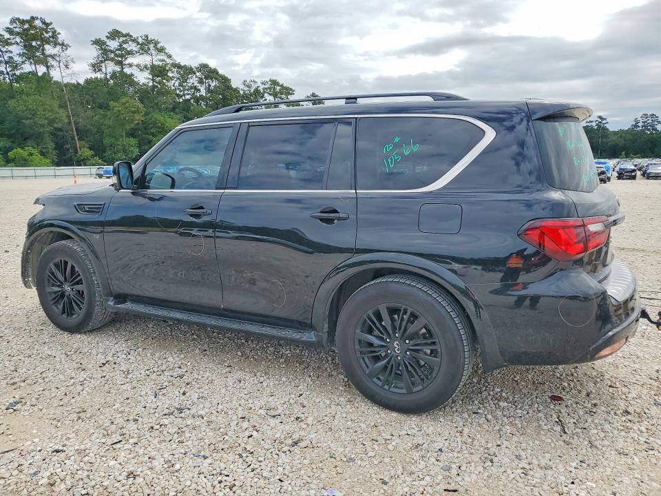 2018 Infiniti Qx80 VIN JN8AZ2NF8J9661926 COPART salvage auction — FRONT END, Tx - Certificate Of Title, sold $250 on 2026-07-28 (photo 2)