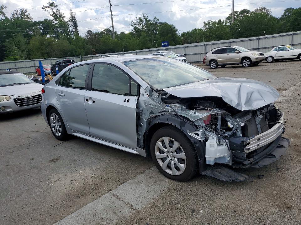 2022 Toyota Corolla VIN JTDEPMAE2N3007654 COPART salvage auction — FRONT END, GA - CERT OF TITLE-SALVAGE, sold $5,300 on 2026-07-30 (photo 4)