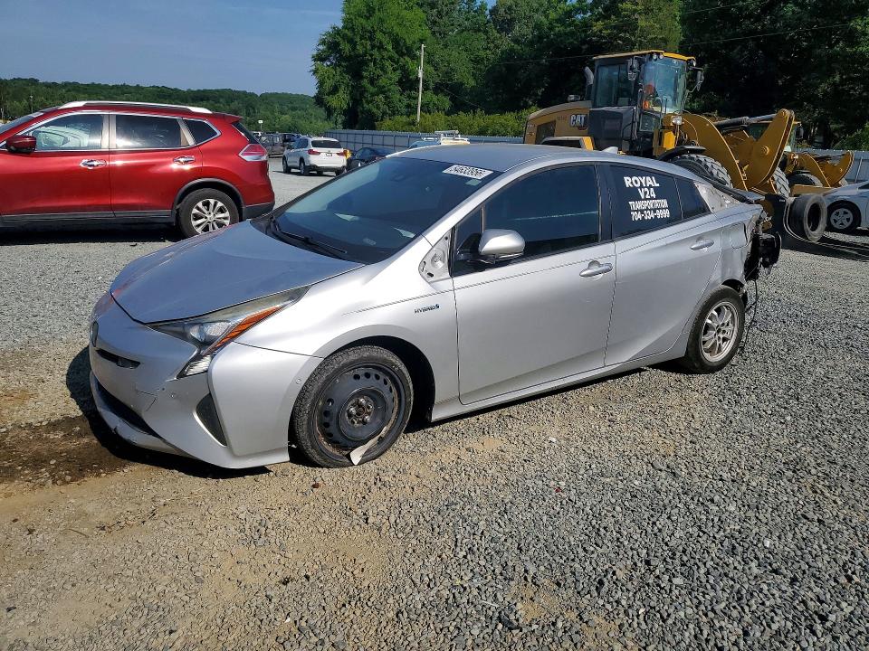 2017 Toyota Prius VIN JTDKARFU8H3544602 COPART salvage auction — REAR END, Nc - Salvage Certificate Of Title, sold $2,950 on 2026-07-16 (photo 1)