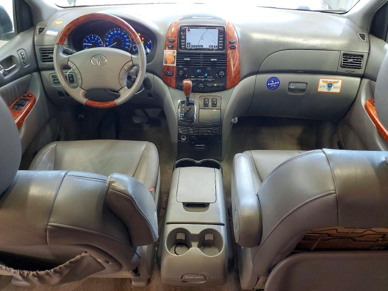2009 Toyota Sienna VIN 5TDZK22C89S258474 COPART salvage auction — REAR END, Me - Cert Of Title-Salvage Collisio, sold $425 on 2026-07-02 (photo 8)
