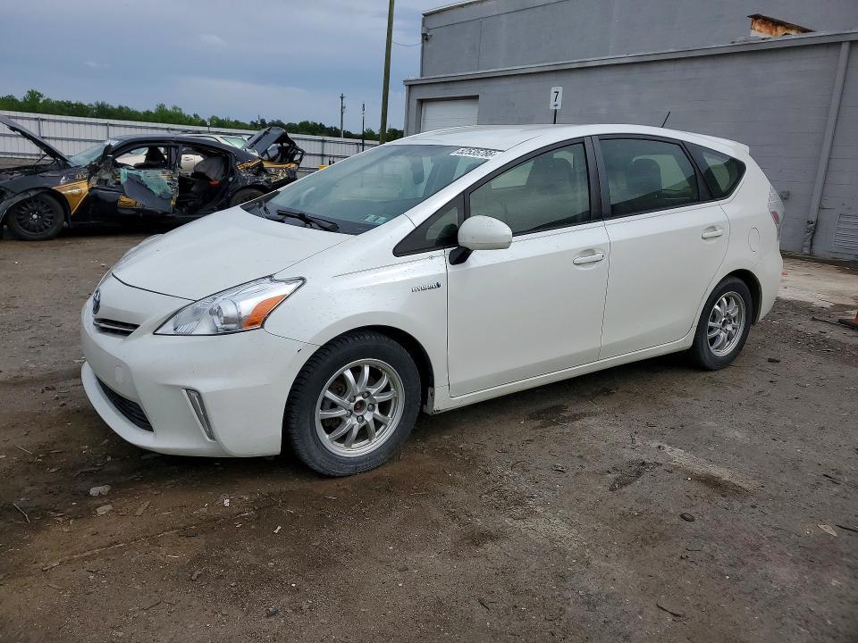 2013 Toyota Prius v VIN JTDZN3EU6D3204697 COPART salvage auction — REAR END, Pa - Certificate Of Salvage, sold $2,350 on 2026-07-29 (photo 1)