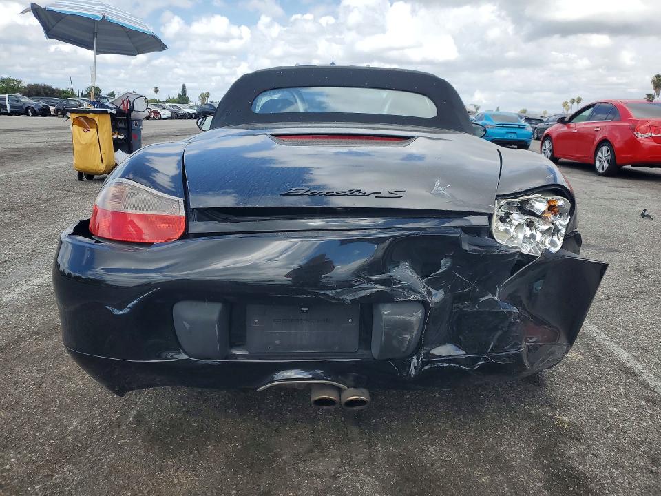 2000 Porsche Boxster VIN WP0CB2986YU660298 COPART salvage auction — REAR END, Ca - Salvage Certificate, sold $1,600 on 2026-07-02 (photo 6)