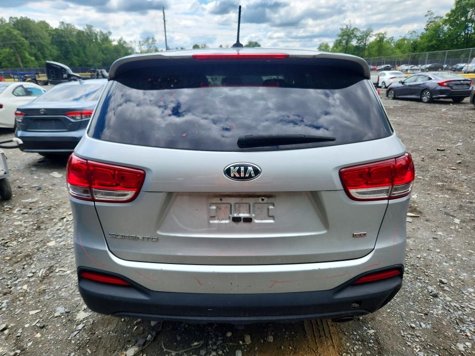 2017 Kia VIN 5XYPG4A38HG216470 COPART salvage auction — FRONT END, Md - Cert Of Salvage > 75% Damage, sold $375 on 2026-07-31 (photo 6)
