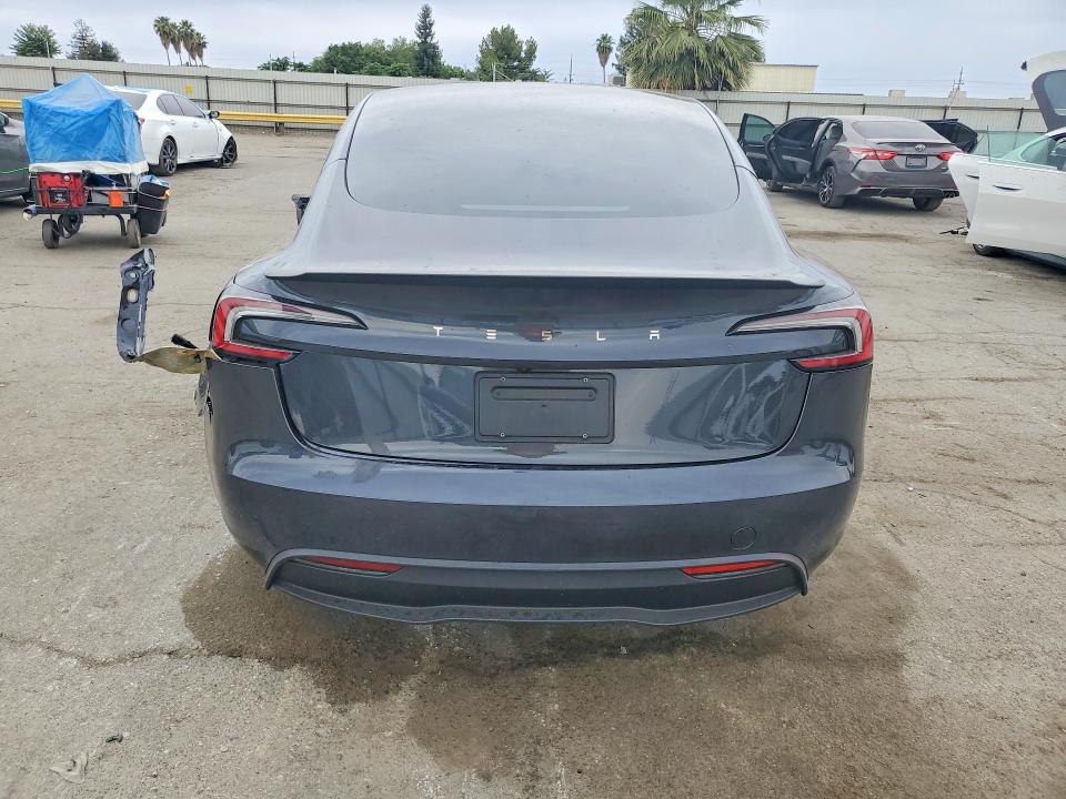 2024 Tesla Model 3 VIN 5YJ3E1EA5RF725601 COPART salvage auction — SIDE, Ca - Salvage Certificate, sold $8,800 on 2026-07-17 (photo 6)