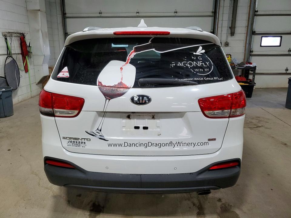 2016 Kia VIN 5XYPGDA35GG047183 COPART salvage auction — MECHANICAL, Wi - Certificate Of Title, sold $1,950 on 2026-07-02 (photo 6)