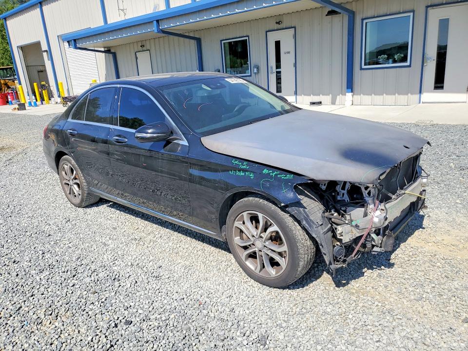 2017 Mercedes-benz C-klasse VIN 55SWF4KB0HU204601 COPART salvage auction — FRONT END, Nc - Salvage Certificate Of Title, sold $4,450 on 2026-07-09 (photo 4)